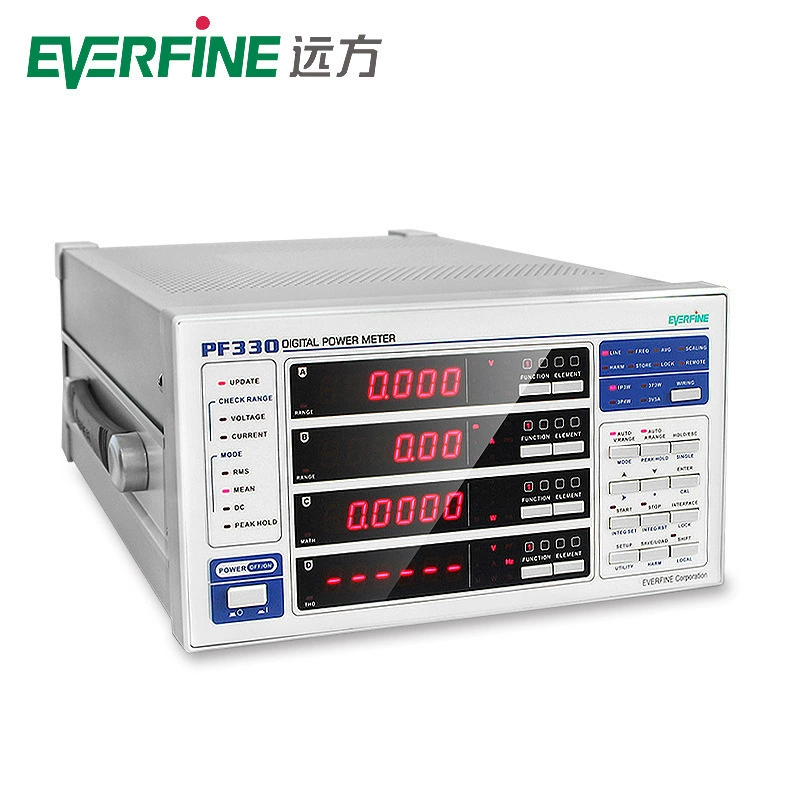 Hangzhou Yuanfang PF330 трехфазный цифровой измеритель мощности, прецизионный многофункциональный измеритель мощности переменного и постоянного тока, точность 0,05%