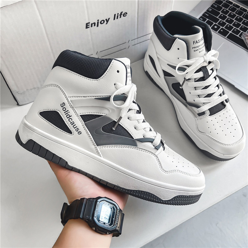 Alta tendencia de otoño de Hong Kong zapatos de hombre skate zapatos de baloncesto zapatos casuales juveniles zapatos deportivos estudiantes