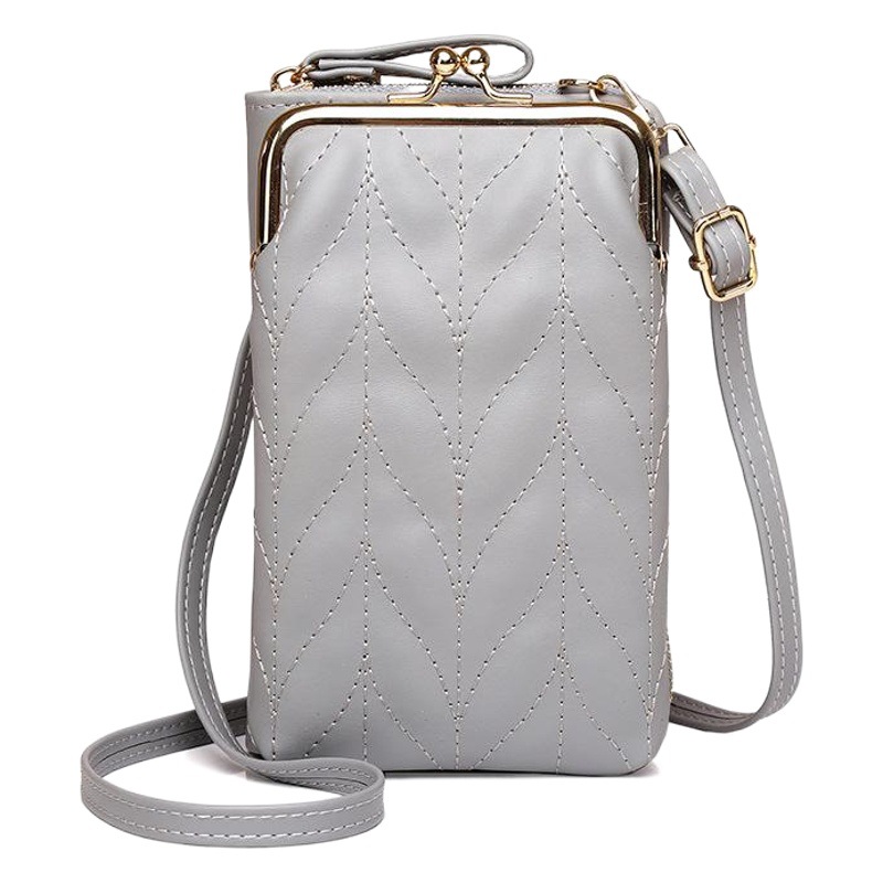 Fábrica al por mayor estilo coreano 2021 nueva mini bolsa de mensajero bolsa de hombro vertical billetera larga bolsa de teléfono para mujer