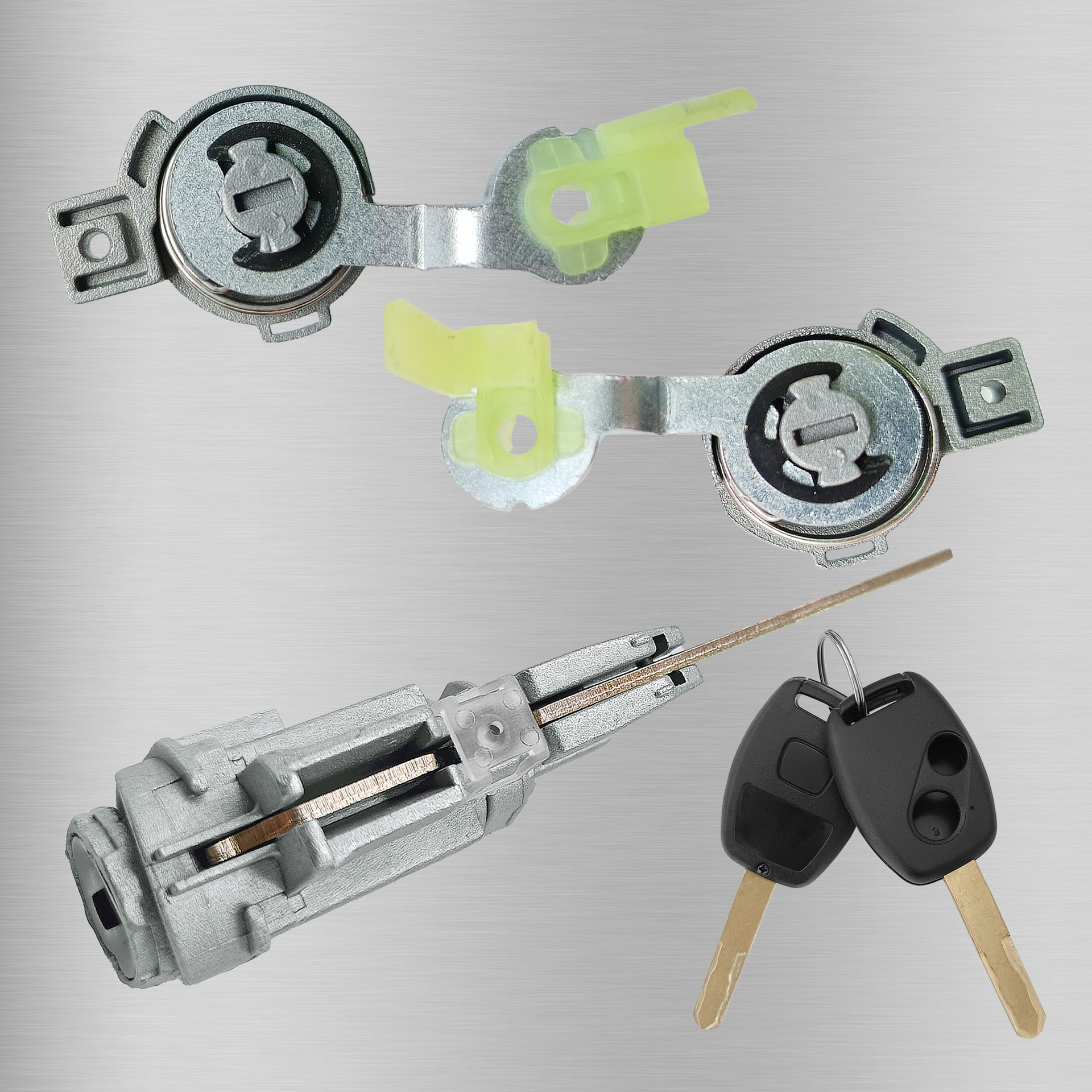 Aplicable a Honda CRV2 cilindro de cerradura de puerta, llave de encendido de 2 agujeros OE: 72185-S9A-013