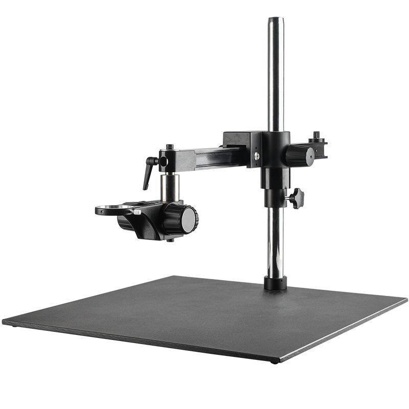 包邮 500mm大平台横臂显微镜支架 移动范围320mm镜头孔径50mm托架