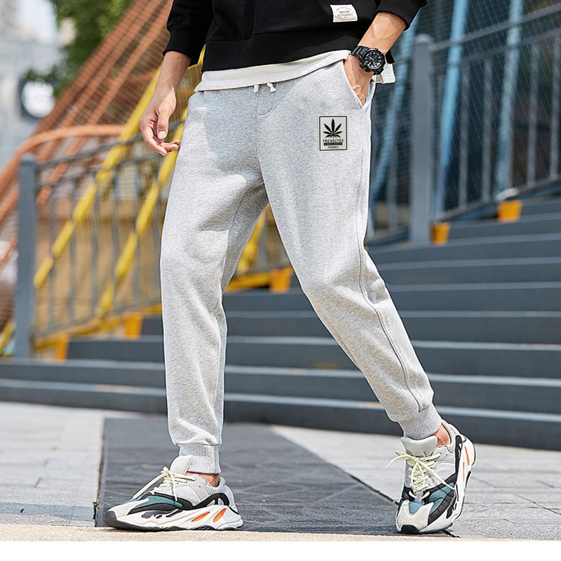 메이플 리프 바지 그레이