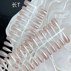 30片穿戴美甲電鍍香芋漸變美甲貼片純欲百搭款網紅氣質ins風