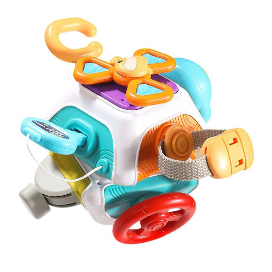 Baby Busy Hand Ball House 6-in-1 Toddler Baby Montessori Fine Motor Training Teaching Aids Early Education Educational Toys