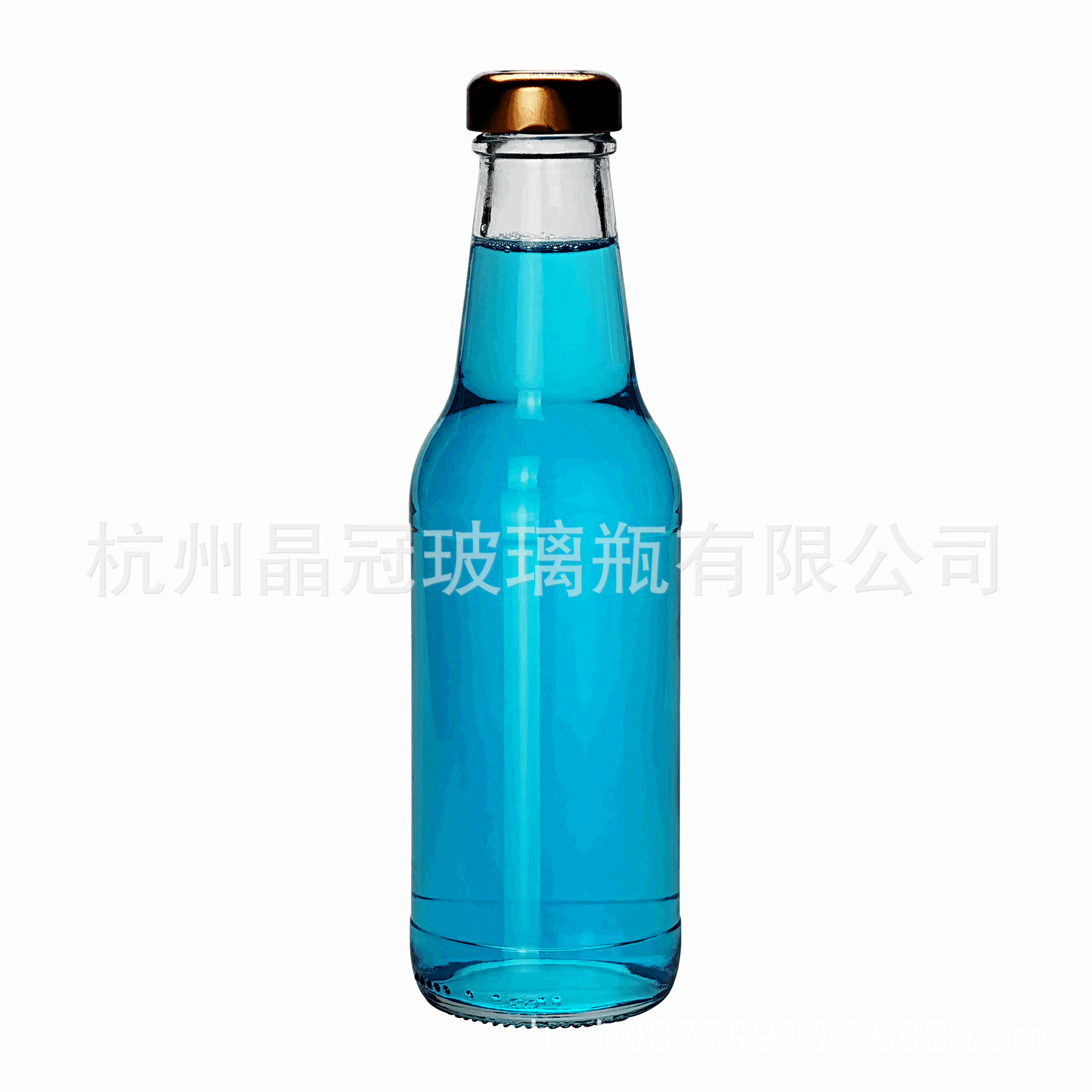饮料瓶 厂家  普白高白料玻璃200ml 500ml 800ml 1L饮料瓶