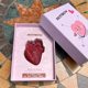 Heart Soap Undeclared Liver and Gallbladder Soap Mite Removal Soap Back Female Sea Salt Mite Removal Hand-made Soap Gift
