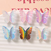 Cute resin for princess with butterfly with accessories, earrings, hairgrip, phone case, handmade, wholesale