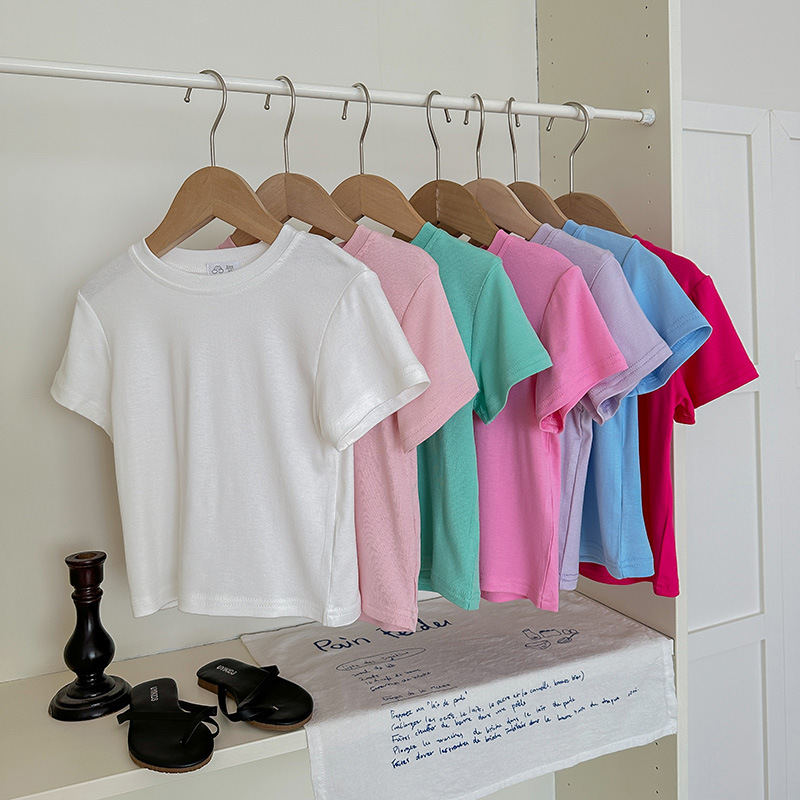summer children's short sleeve T-shirt