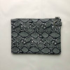 Snake pattern hands with women's bags new European and American fashion envelope bag large -capacity temperament banquet women's bag tide