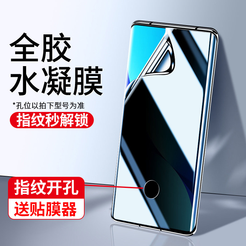 [Full Glue Hydrogel Film] New 28° anti-peep opening version*Fingerprint solution…