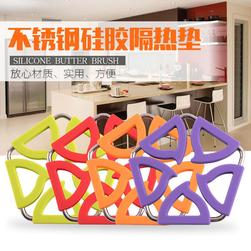 Готовые к использованию силиконовые коврики для кухни, защищающие от ожогов, термостойкие, изоляционные коврики, подставки под тарелки, подставки под кастрюли, подставки под чашки, подставки под миски, подставки под тарелки, коврики для обеденного стола