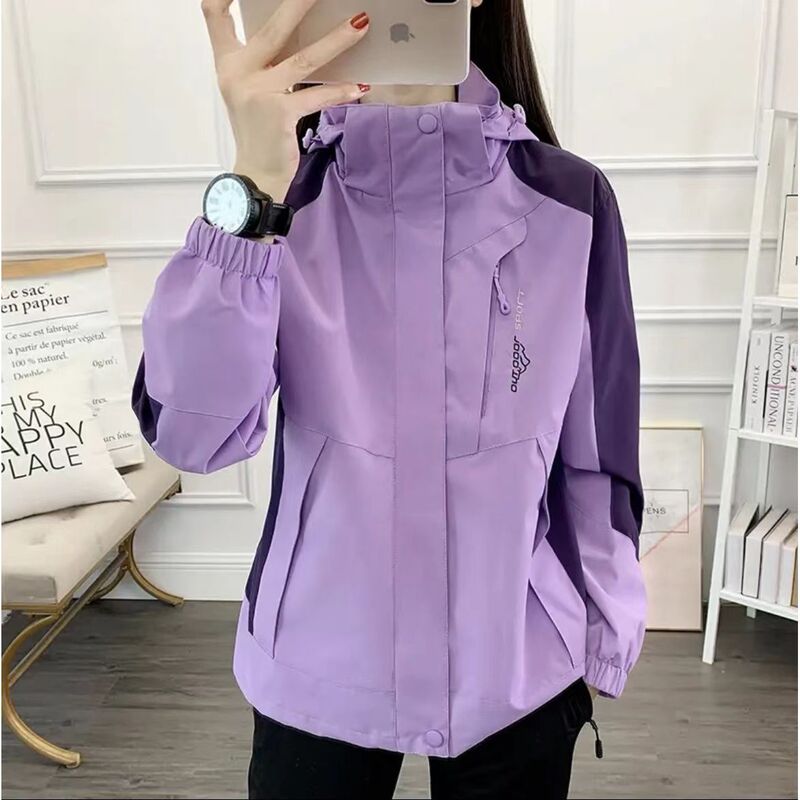 Spring New Arrival Jacket Women's Coat Cardigan Long Sleeve Outdoor Sports Breathable Soft Shell Mountaineering Suit Windproof and Waterproof Spring New Arrival Jacket Women's Coat Cardigan Long Sleeve Outdoor Sports Breathable Soft Shell Mountaineering Suit Windproof and Waterproof