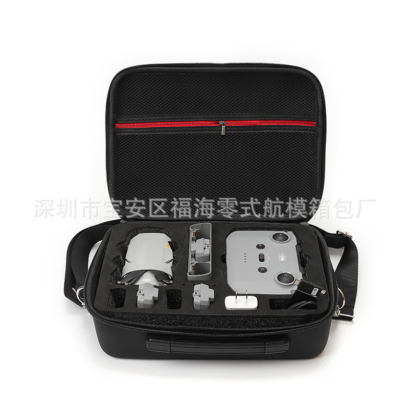 Adecuado para dji Mini 2 caja de almacenamiento dji mini 2 bolsa portátil PU caja de almacenamiento portátil bolsa UAV