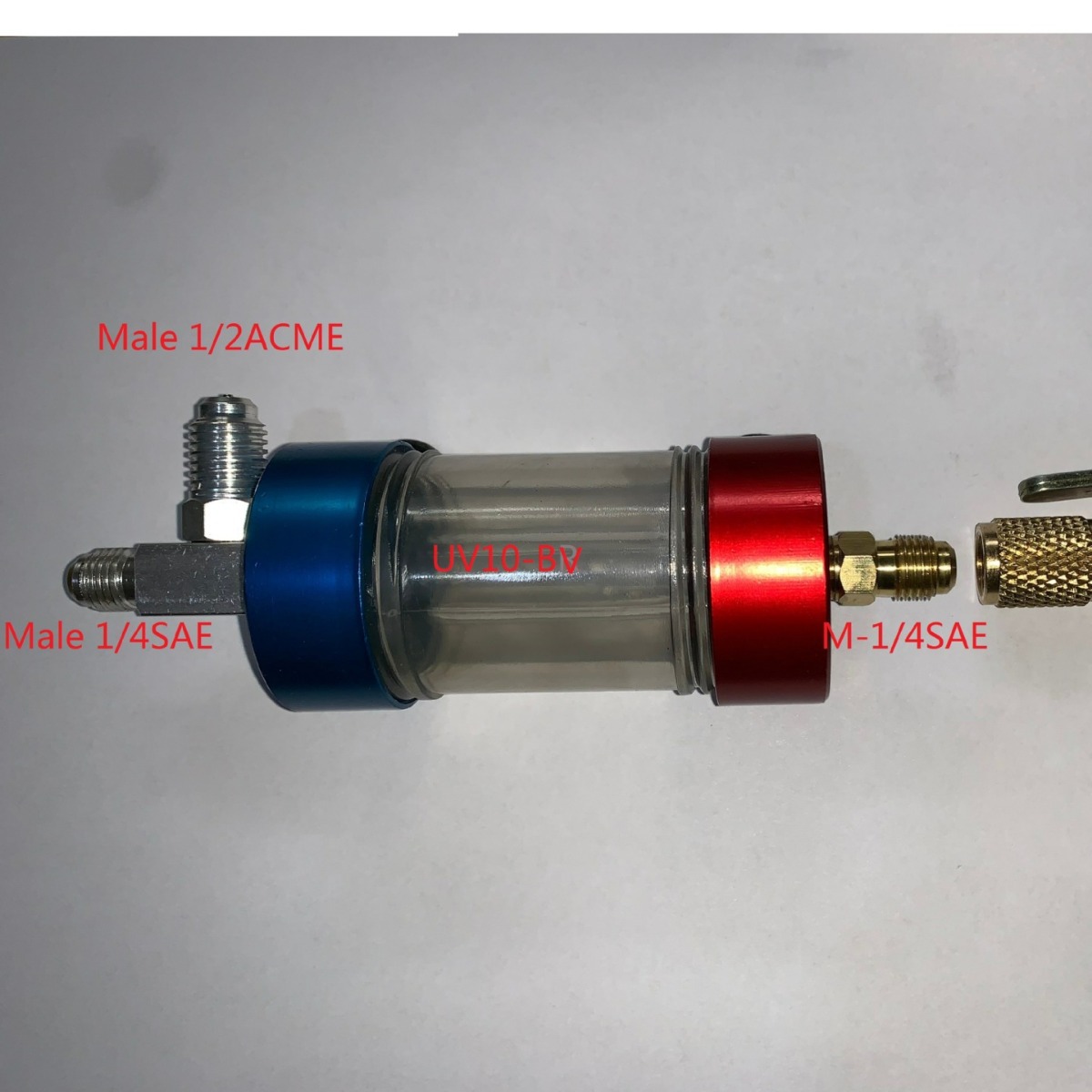 R134AR12R410A制冷空调雪种油荧光剂加注筒补充工具油检测UV10BV