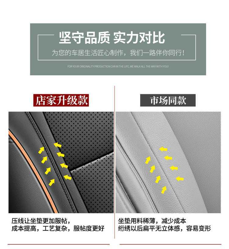 Chery Icar03 Special Seat Cover, 25 Models of Car Seat Cushions, Fully Enclosed Perforated Leather Icar03 Seat Cover, Four-Season Cushion