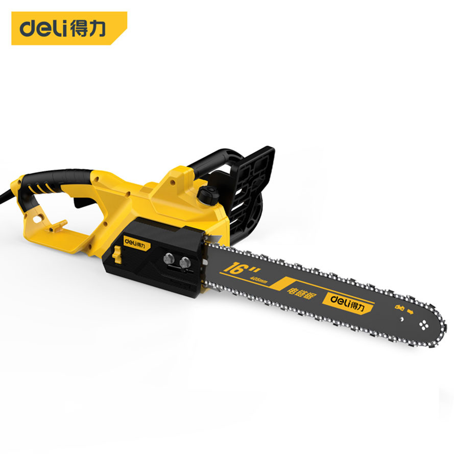 得力工具DL-LJ405-W2电链锯1600W带刹车LJ405-W1LJ405-W3