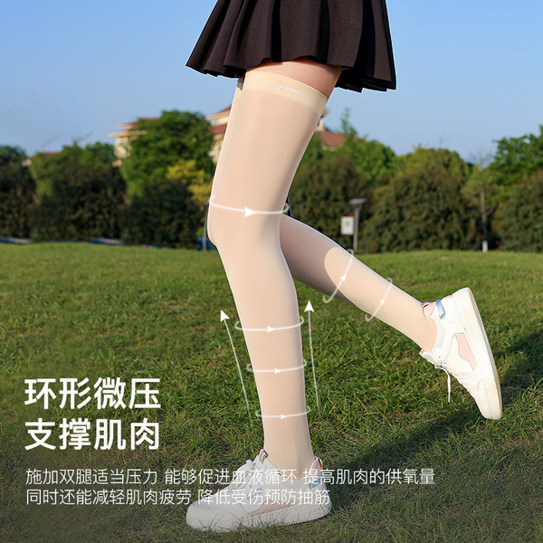 Summer sun protection socks and sports stockings for women golf ice…