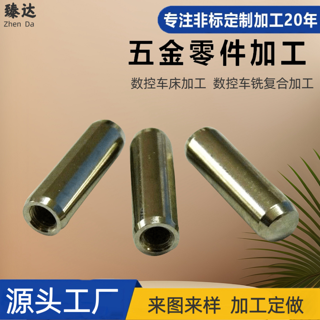 m6德标DIN7979D内螺纹圆柱销定位销GCr15轴承钢硬度60销批发销轴