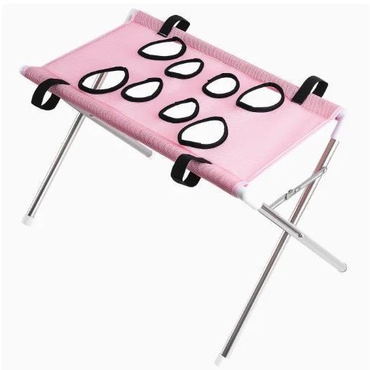 Mesa de Grooming para Mascotas de Acero Inoxidable Plegable para Perros y Gatos image 4