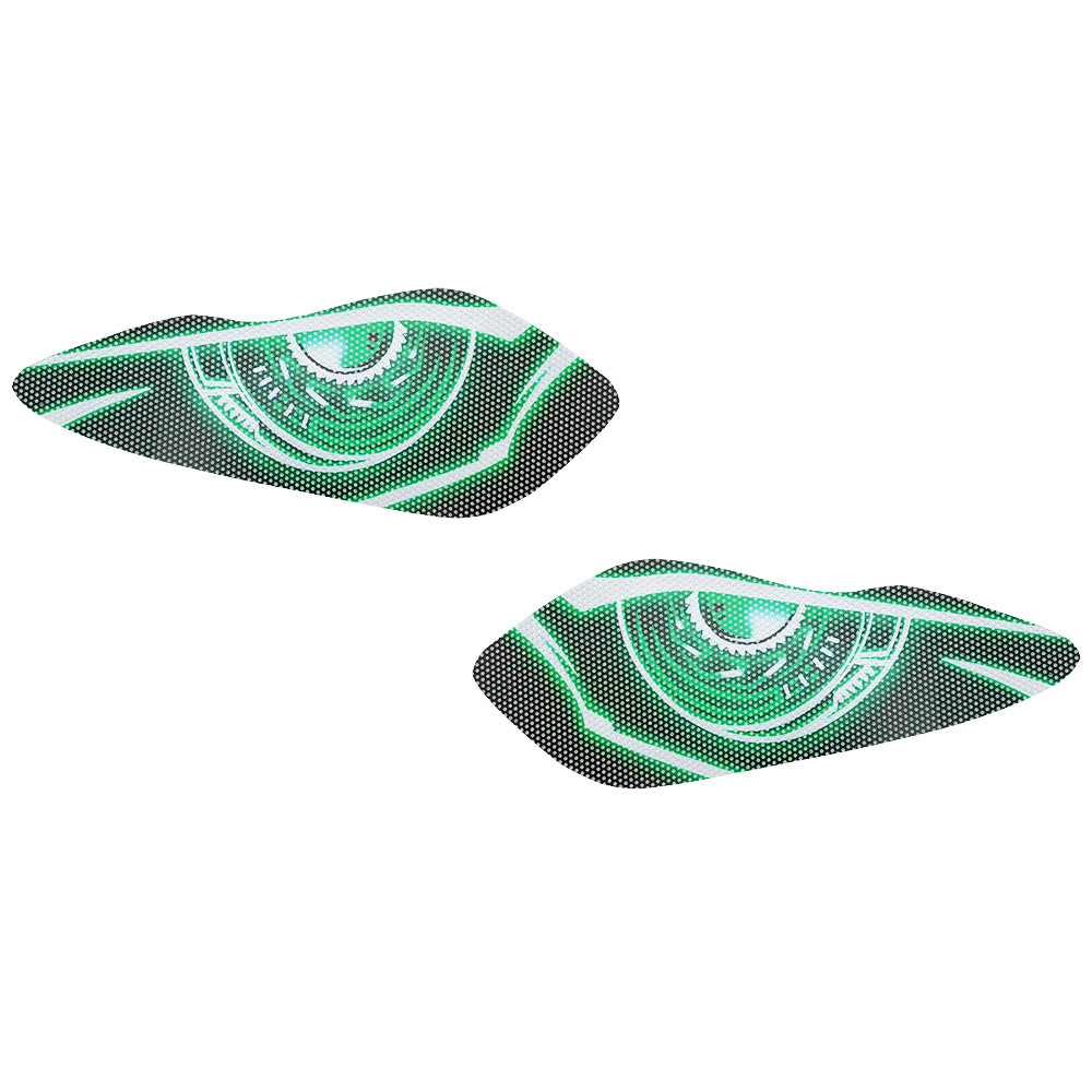 Aplicable a Kawasaki Ninja ZX6R 09 - 18 pegatinas de faro película de faro horizonte película decorativa de faro