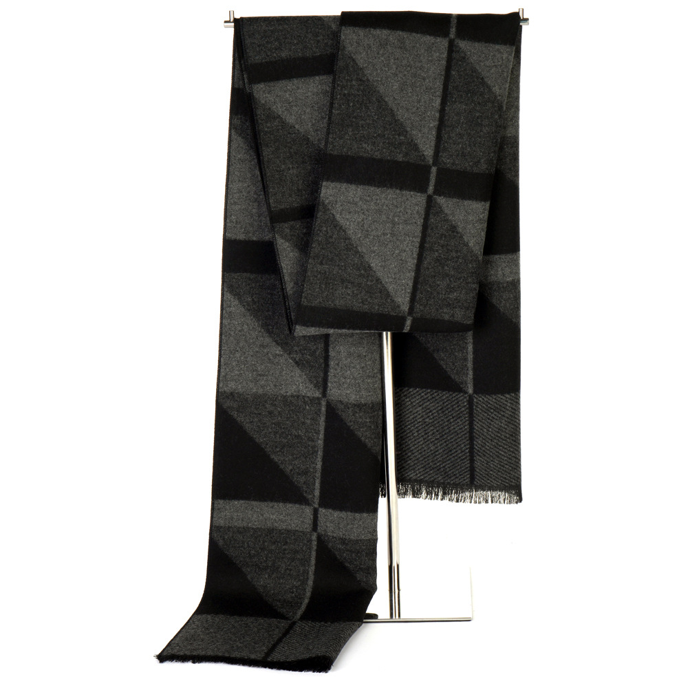 Winter neue männer schal schal warme lange ich mitation kaschmir plaid einfache männer_voghion.com