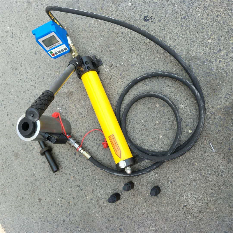 HJLB-30锚栓植筋拉拔力检测仪 穿心拉拔器 螺纹道钉锚固抗拔力测