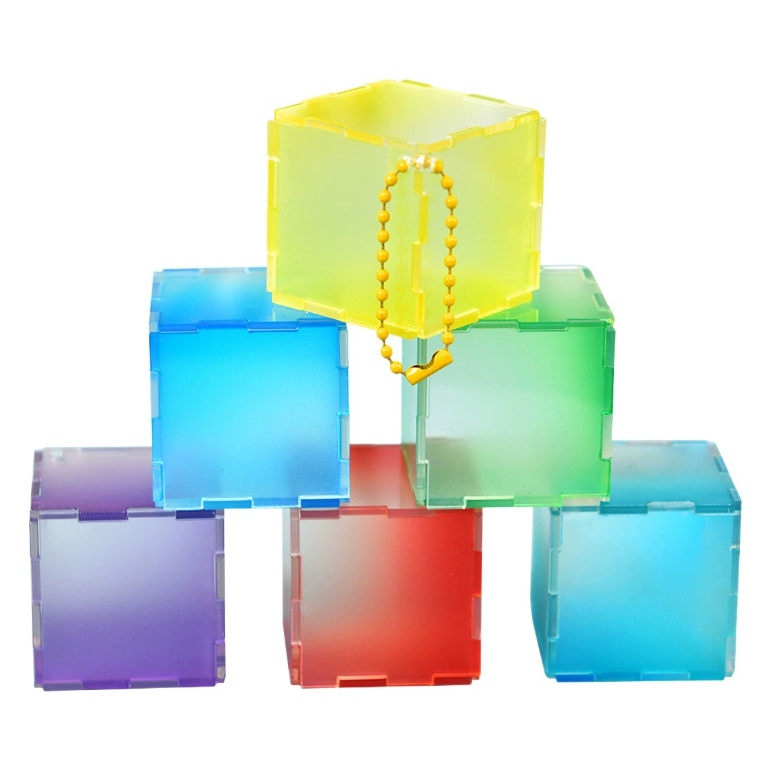 Goo Card Кубик Рубика Головоломка DIY Aidou Goo Card Наклейка ручной работы Goo Chuck Прозрачный акриловый лист Материал ручного счета