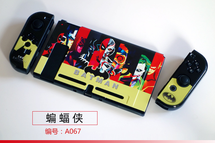 【一件】任天堂switch分体保護ケースゲームテーマカラーケース硬質保護ケース|undefined