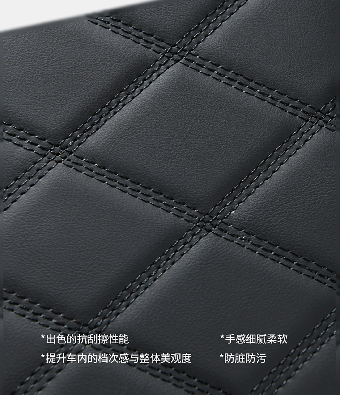 Multifunctional car armrest box heightening pad with USB fast charging phone holder, starry sky projection, and storage pad