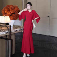 实体批发高端喜婆婆婚宴装2025新款喜妈妈婚礼服高贵奢华一手货源