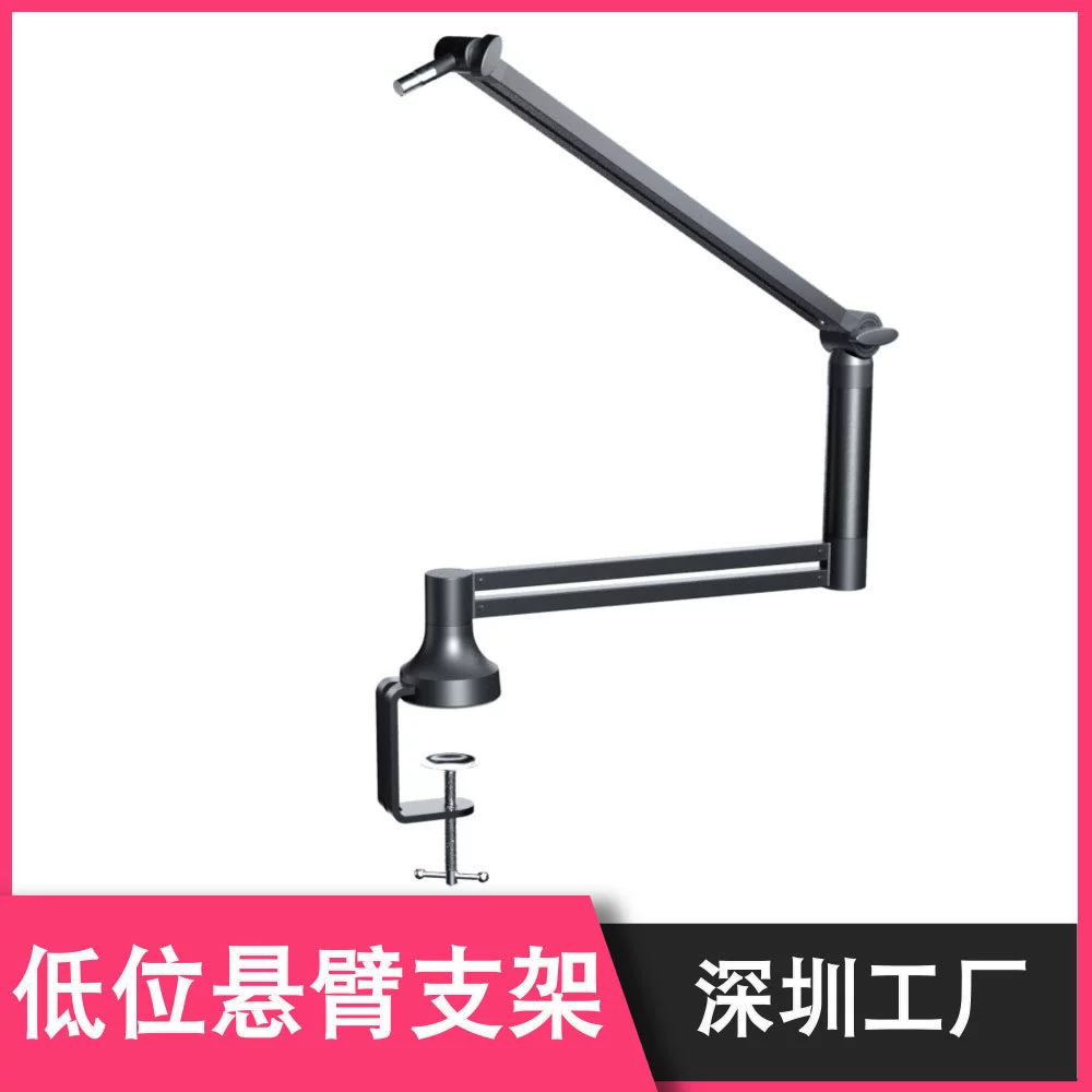 Консольная подставка для микрофона, настольная подставка для прямой трансляции, караоке, микрофон с защитой от сотрясений, мобильный телефон, планшет, универсальная складная подставка для ленивых