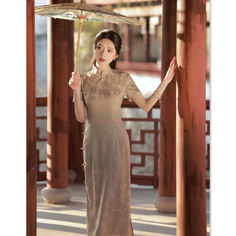 Long summer fashionable cheongsam