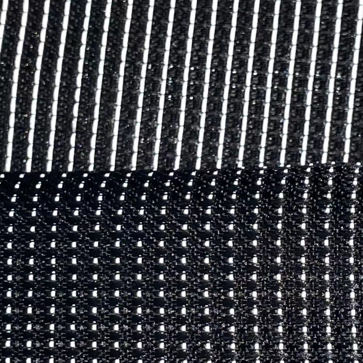 反光厂家反光丝编织涤纶布 满天星彩色尼龙涤纶反光布彩色国标