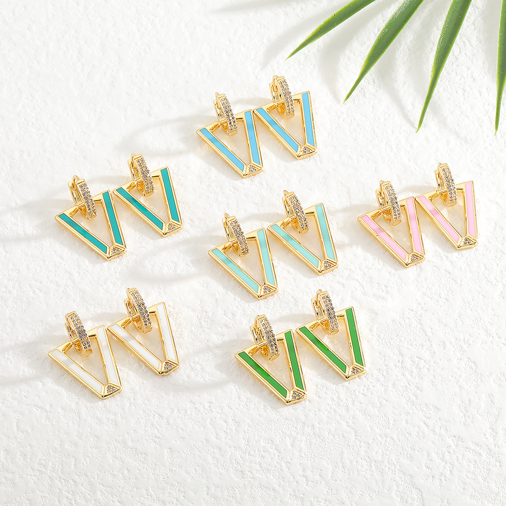 Geometric earrings