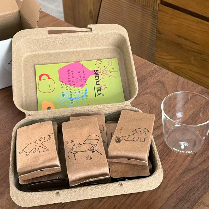 棕色牛皮纸8克茶叶小泡袋