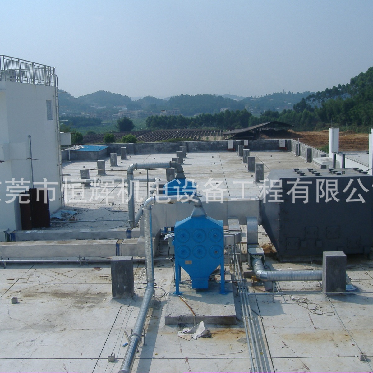 双碱法脱硫除尘工程 废气粉尘除尘 车间除尘设备 木工中央除尘