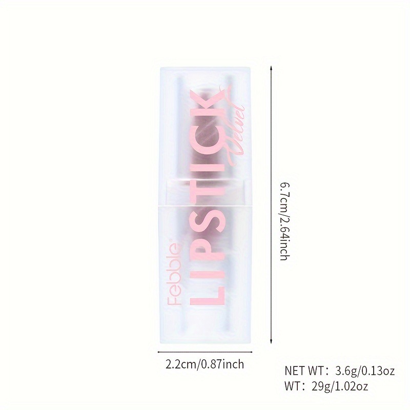 USHAS Europa y los Estados Unidos transfronterizos spot lápiz labial esmalte labial hidratante duradero sin tazas no pierde color lápiz labial LP2299B
