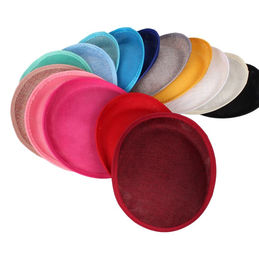 Новый Ebay AliExpress взрыв имитация конопли Нижняя опора сетка головной убор аксессуары свадебная шляпа диаметр основания 20 см