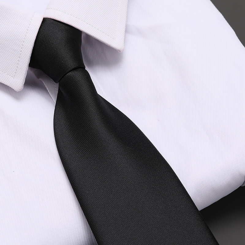 8cm 블랙 글로시 지퍼