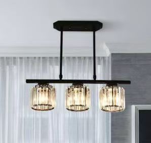 검정색 3헤드 원형 갓