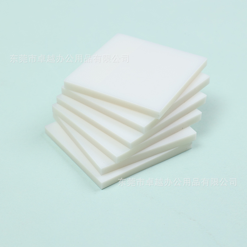 Bloc de notas colorido fluorescente para mascotas, fuerte viscosidad, impermeable, transparente, nota adhesiva, ladrillo adhesivo de índice de alto valor para estudiantes