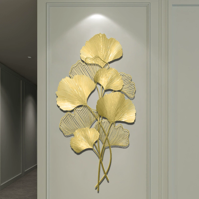 Metal creative three dimensional pendant, Chinese style, light luxury style