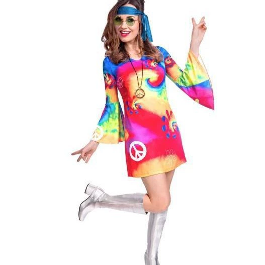 2025 Европейские и американские этнические костюмы для сценических представлений в стиле фэнтези, весенние и летние костюмы для театральных постановок, износостойкий полиэстер.