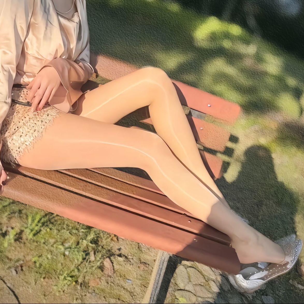 Source Horse Oil Stockings, Glossy Stockings, Sexy Open-Crotch Black Stockings, Pearlescent Horse Oil Stockings, Distribution and Wholesale