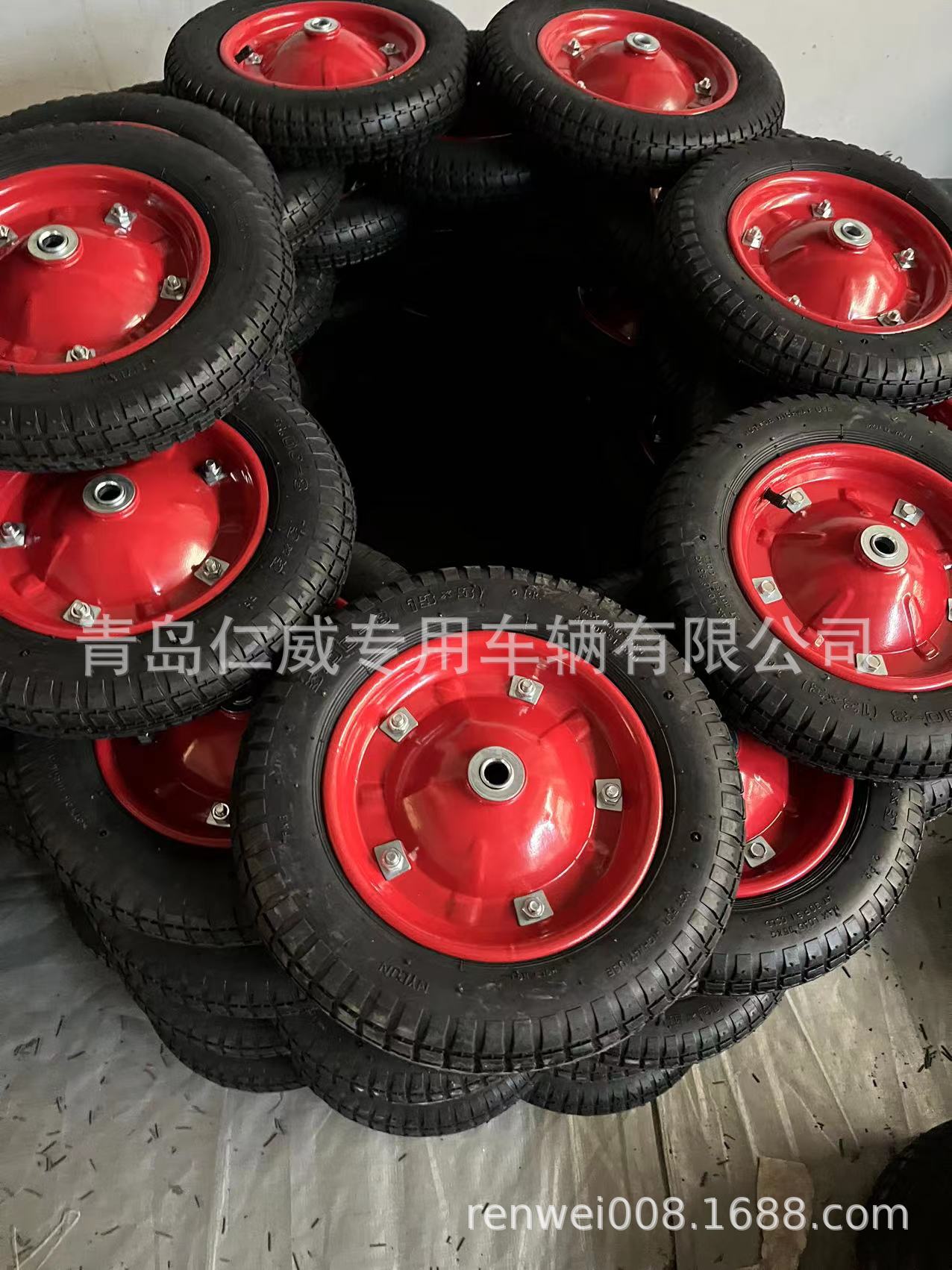 3.00-8 橡胶充气轮  3.25/3.00-8  13X3 气胎轮   13寸气态轮