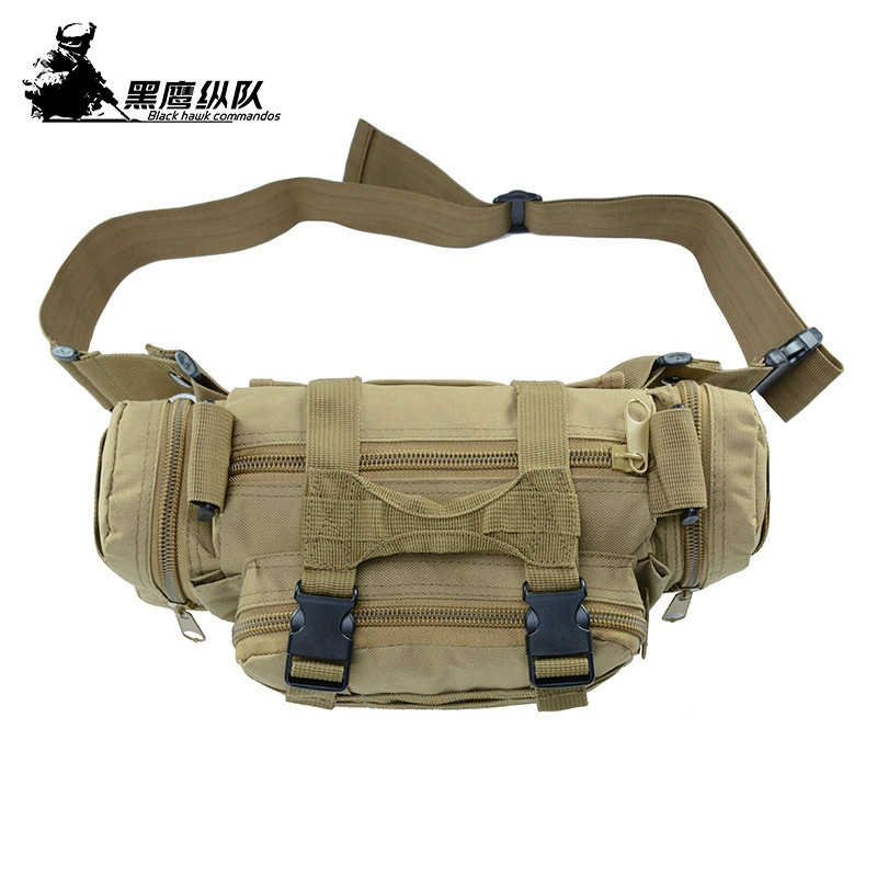Tactical Belt Bag, Camouflage, Multi-Pocket 32.7×24.6×7.1 cm, Phone & Camera Pouch
