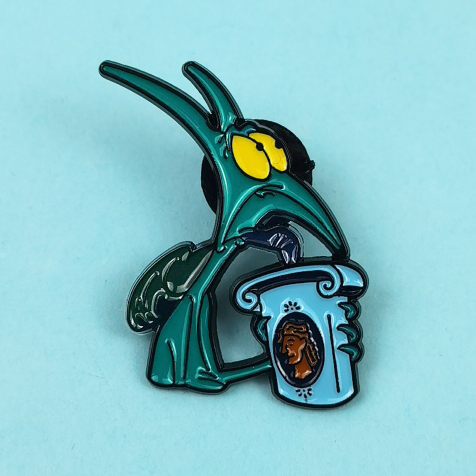 Broche de Aleación de Animales de Aleación de zinc Decorativo para Ropa y Mochilas
