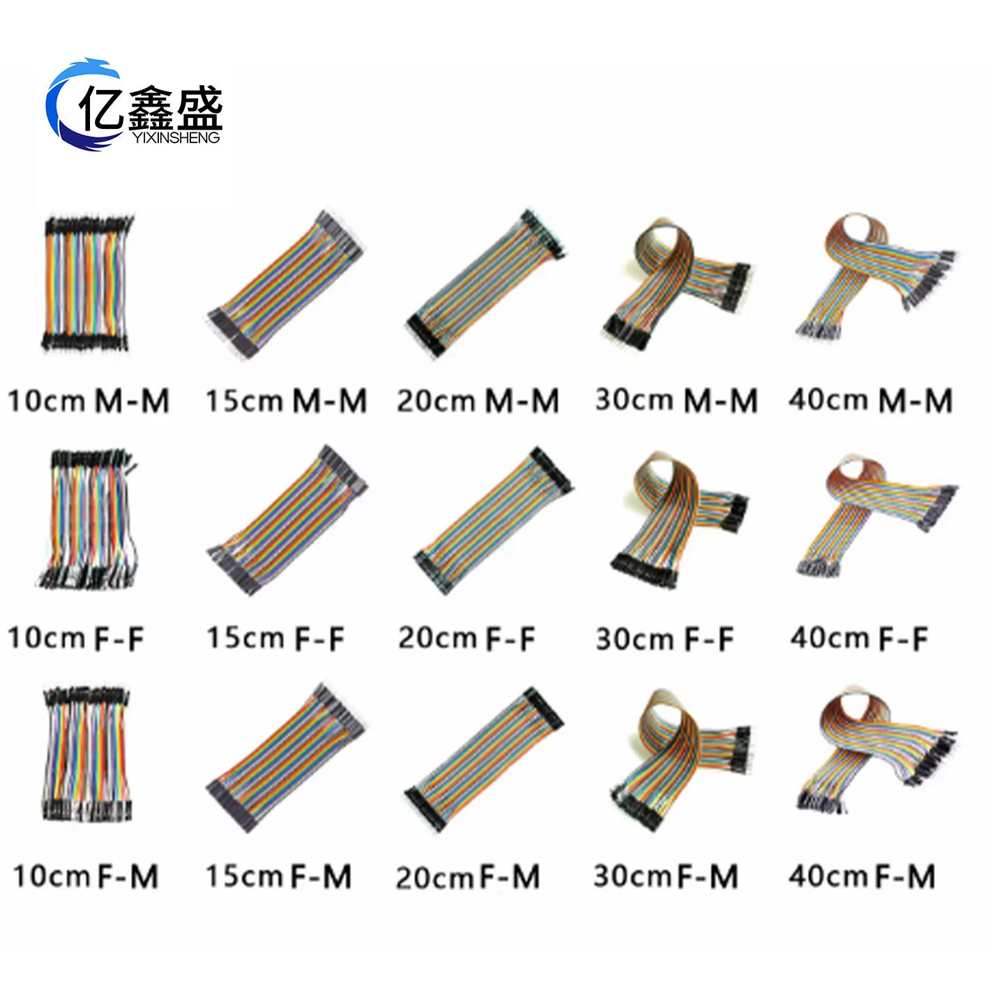 10CM 15CM 20CM 30CM 40CM Дюпон перемычка для Arduino DIY Kit