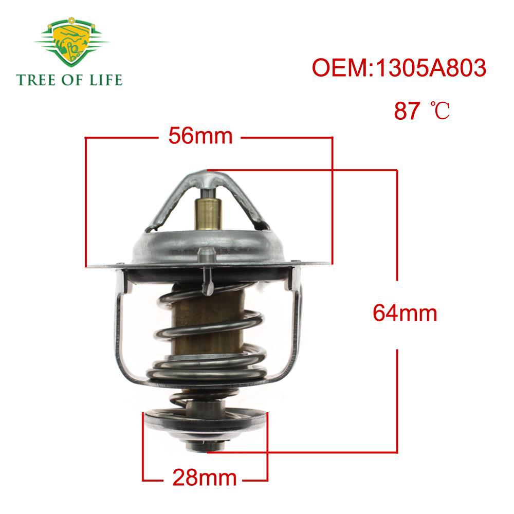 1305A803 es adecuado para Mitsubishi Outlander 87 °C termostato refrigerante