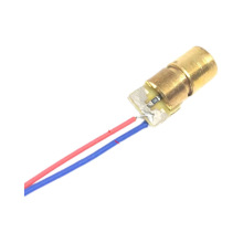 3V5V激光管激光二极管红光点状铜材半导体6MM外径